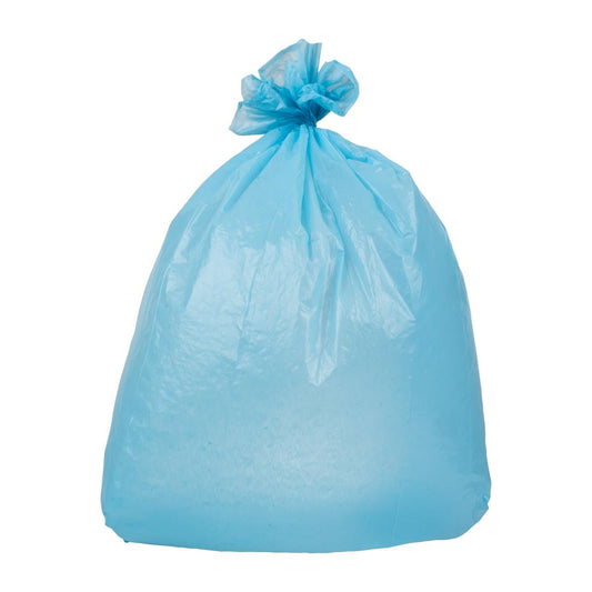 Jantex Medium Duty Bin Bags Blue 80Ltr (200 Pack) • PAS-HW696