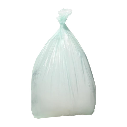 Jantex Medium Duty Bin Bags Green 80Ltr (200 Pack) • PAS-HW697
