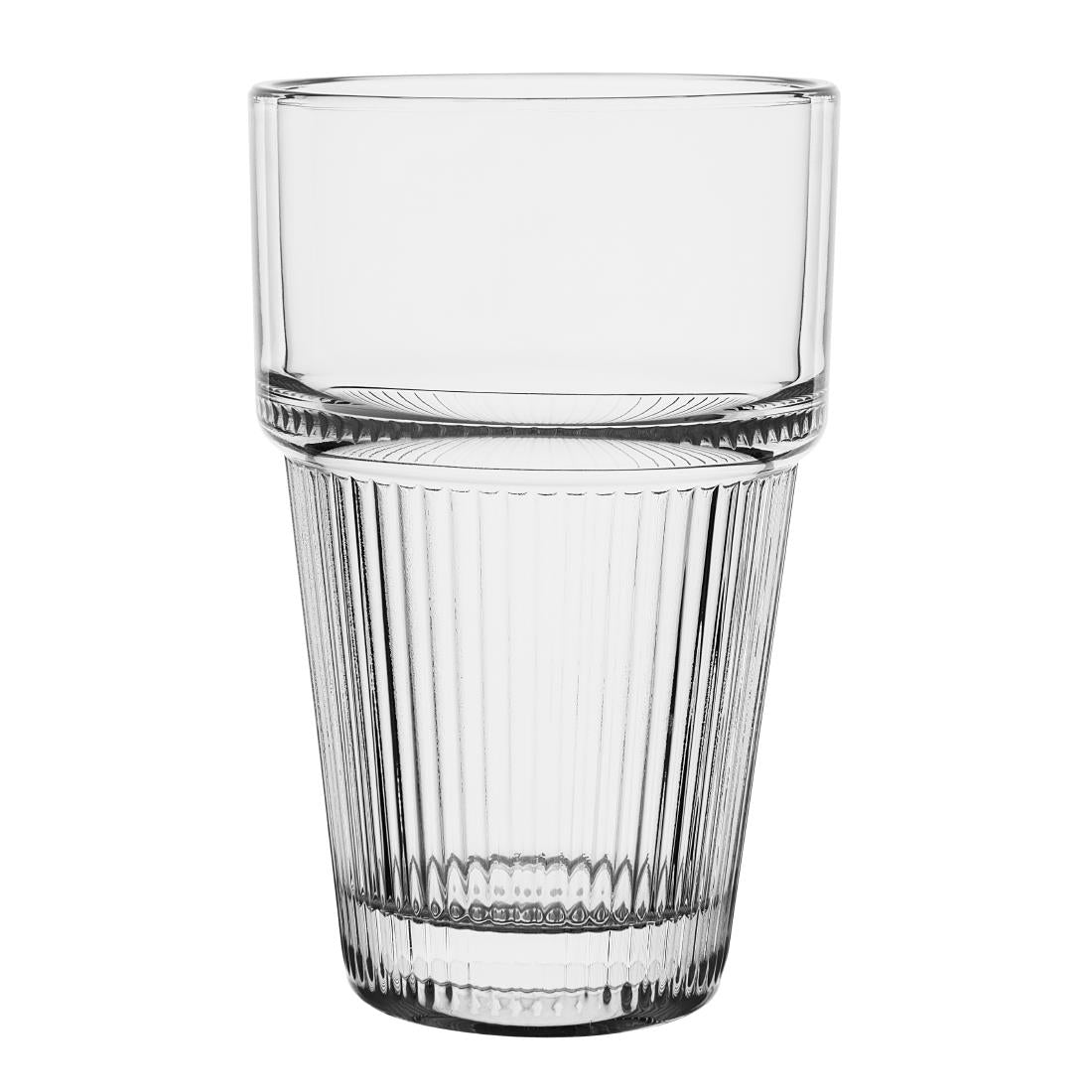 Olympia Ridged Stacking Tumblers 300ml (6 Pack) • PAS-HW796