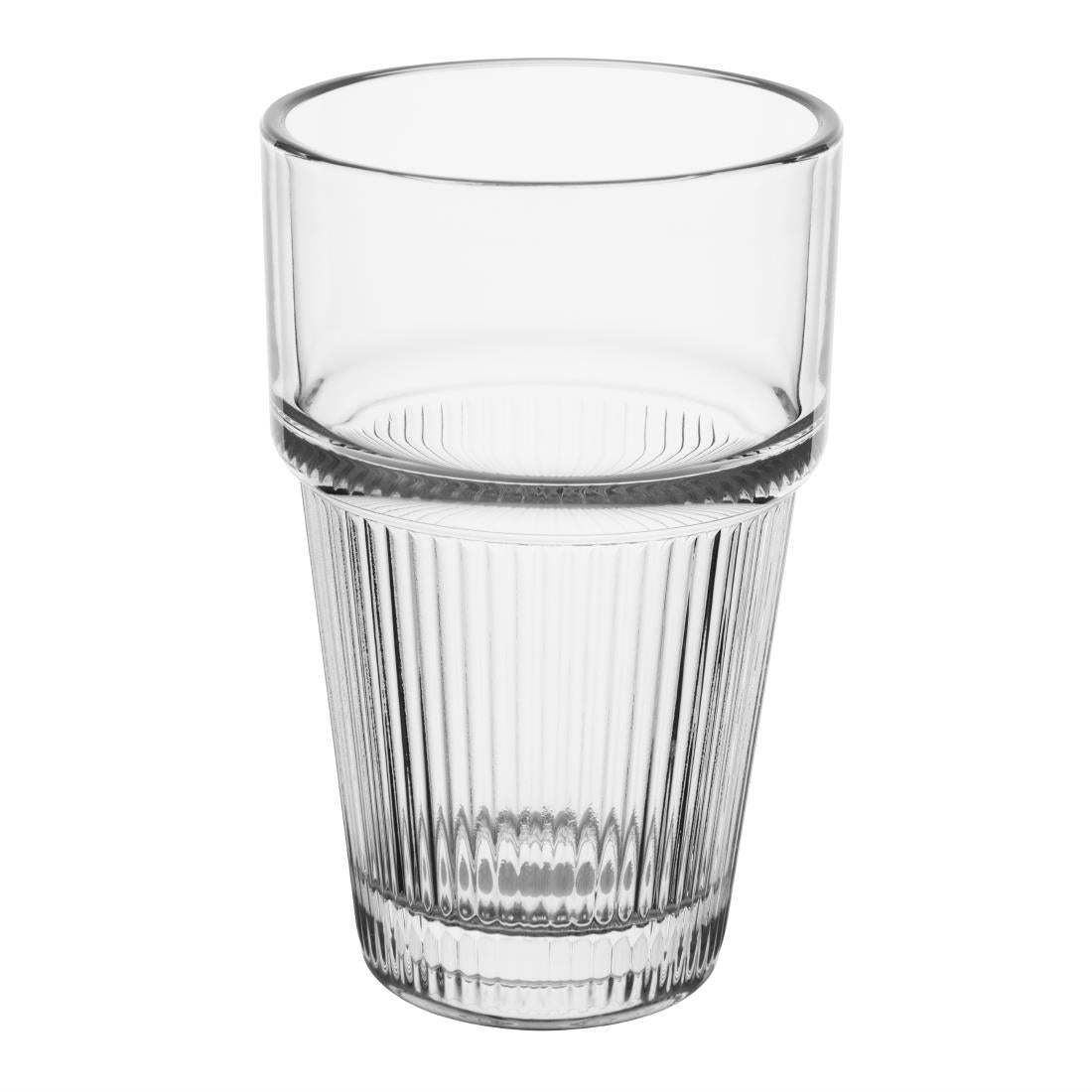 Olympia Ridged Stacking Tumblers 300ml (6 Pack) • PAS-HW796