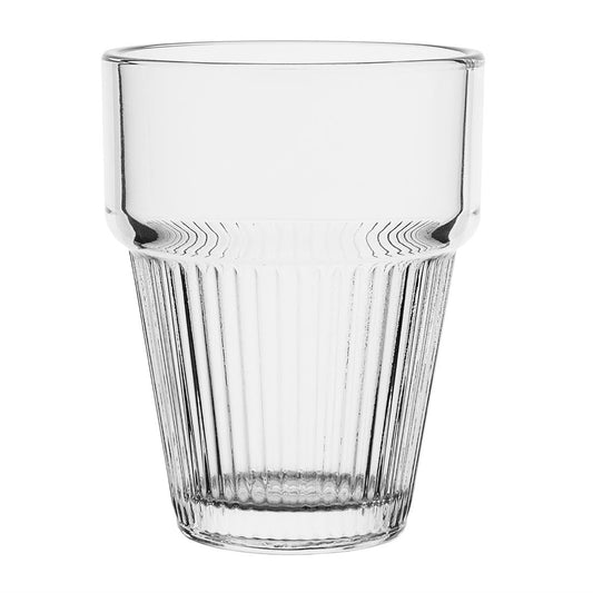 Olympia Ridged Stacking Tumblers 150ml (6 Pack) • PAS-HW797