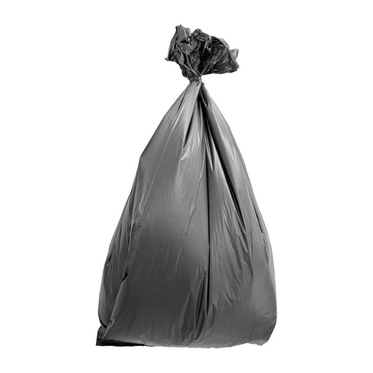 Jantex Heavy Duty Bin Bags Black 160Ltr (100 Pack) (Weight Capacity: 18kg. Material: Polyethylene. 835(W)x1160(L)mm) • PAS-HW856