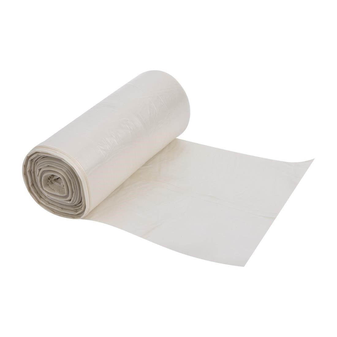 Jantex Heavy Duty Bin Bags Clear 70Ltr (100 Pack) (Material: Polyethylene. 755(W)x960(L)mm) • PAS-HW857