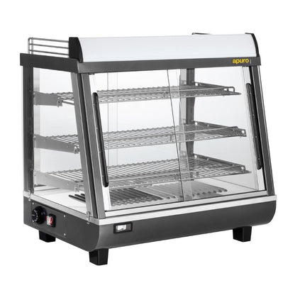 Apuro Front and Rear Door Heated Merchandiser 96Ltr • PAS-HW927-A