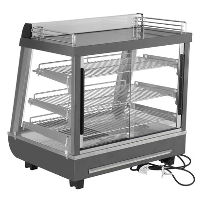 Apuro Front and Rear Door Heated Merchandiser 96Ltr • PAS-HW927-A