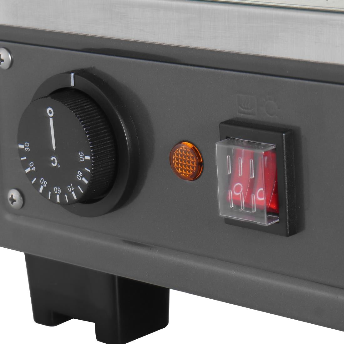 Apuro Front and Rear Door Heated Merchandiser 96Ltr • PAS-HW927-A