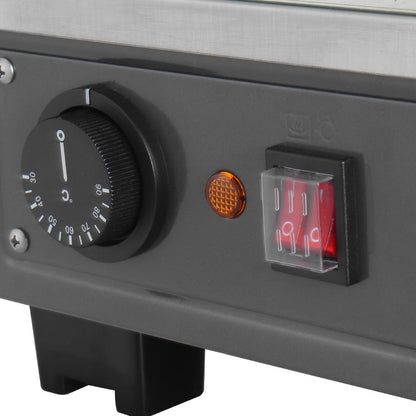 Apuro Front and Rear Door Heated Merchandiser 96Ltr • PAS-HW927-A