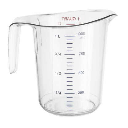 Vogue Polycarbonate Measuring Jug 1Ltr • PAS-HW977