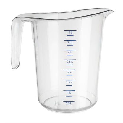 Vogue Polycarbonate Measuring Jug 4Ltr • PAS-HW979