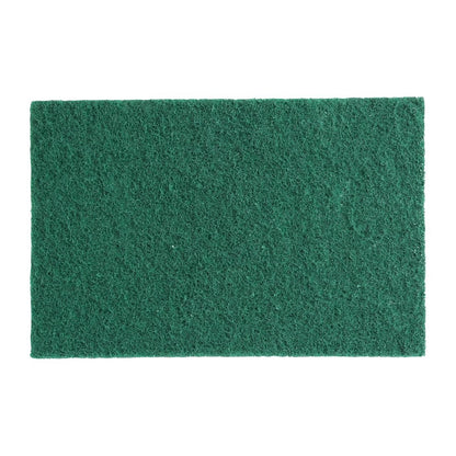 Jantex Green Scourer Pads Large (10 Pack) (Large | 149(W) x 228(L)mm | Pack Quantity: 10) • PAS-HX233