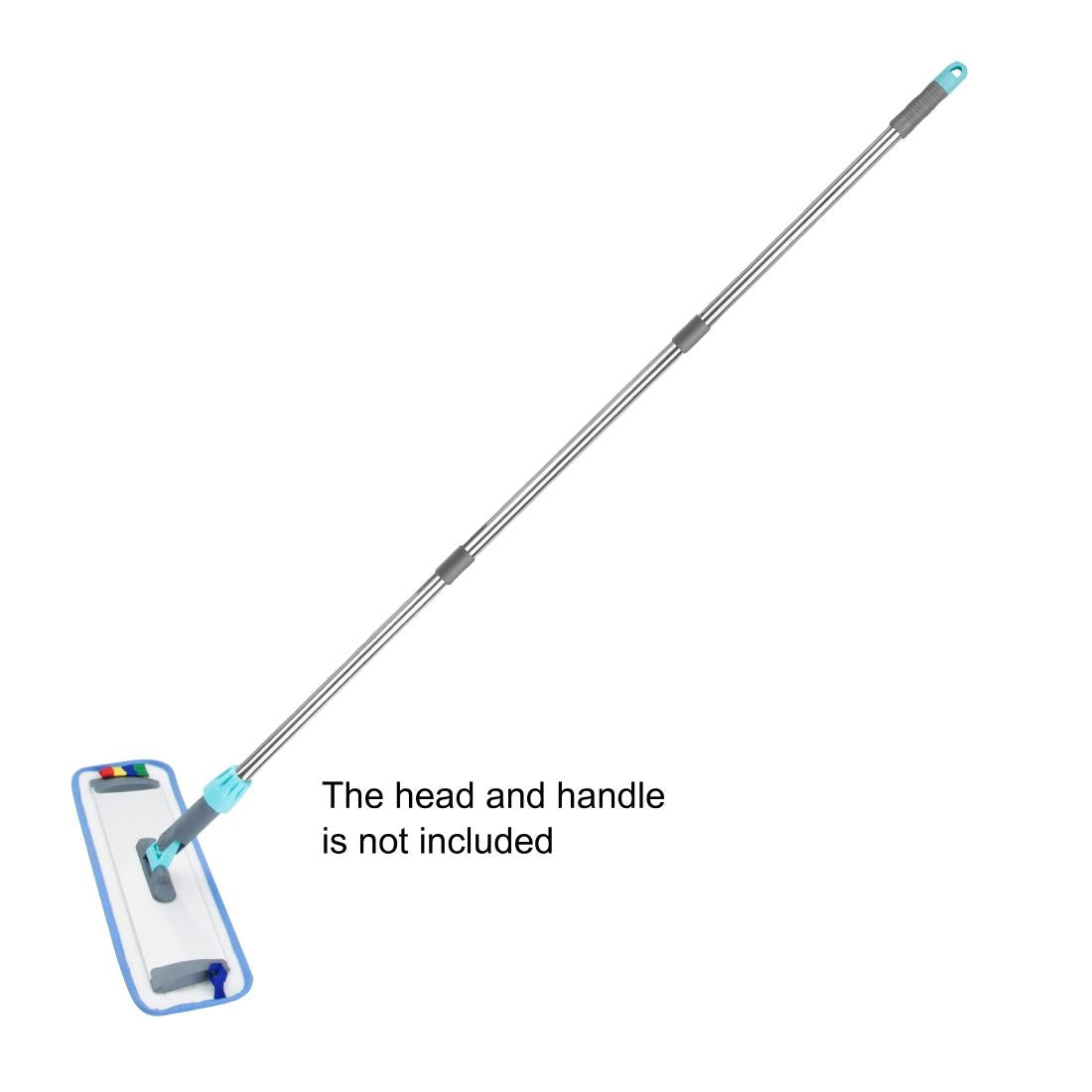 Jantex 400mm Flat Mop Head Micro Fibre Pad (Compatible with 400mm flat mop head (HX235) & handle (HX240)) • PAS-HX236