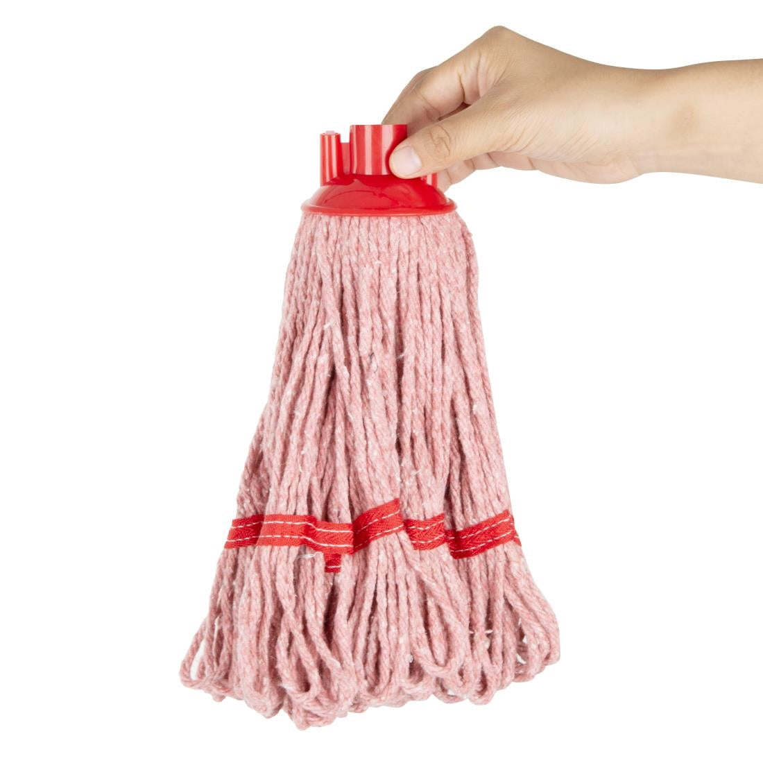 Jantex Deck Mop Head Red Stripe 200g • PAS-HX245
