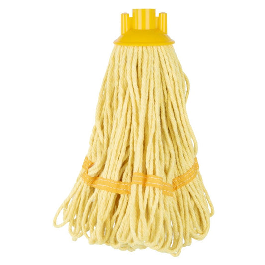 Jantex Deck Mop Head Yellow Stripe 200g • PAS-HX247