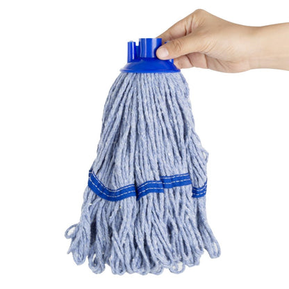 Jantex Deck Mop Head Blue Stripe 200g • PAS-HX248