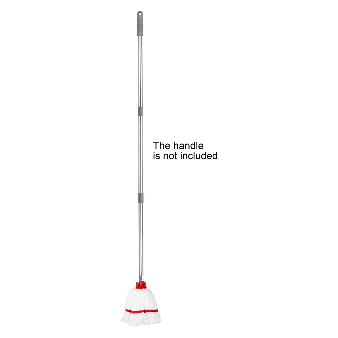 Jantex Microfibre Mop Head Red Stripe 150g (Compatible with Jantex Mop Handle HX240) • PAS-HX249