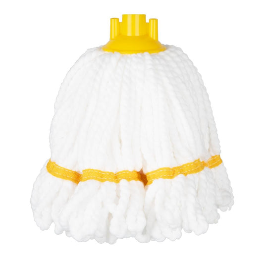 Jantex Microfibre Mop Head Yellow Stripe 150g • PAS-HX252