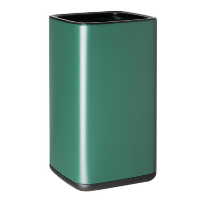Bolero Square Waste Bin Green 7Ltr (Removable outer shell | Material: Polypropylene | 310(H)x179(W)x178(D)mm) • PAS-HX261
