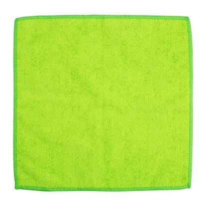 Jantex Microfibre Cloths Green (5 Pack) (400(L)x400(W)mm | Pack Quantity: 5) • PAS-HX270