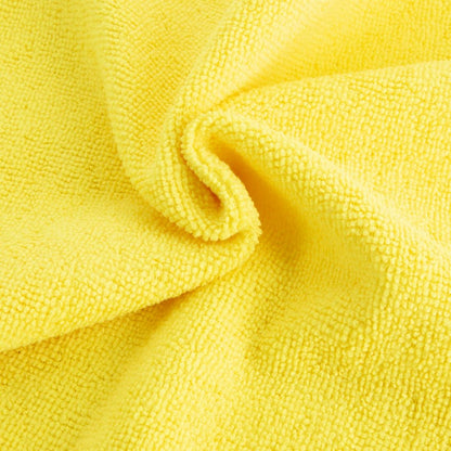 Jantex Microfibre Cloths Yellow (5 pack) (400(L)x400(W)mm | Pack Quantity: 5) • PAS-HX272