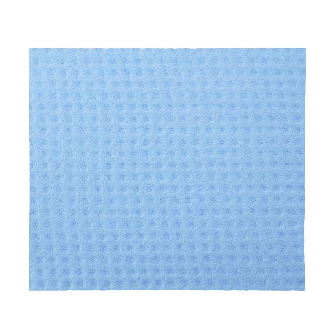 Jantex Sponge Cleaning Cloths - Blue (10 pack) (200(L)x175(W)mm | Pack Quantity: 10) • PAS-HX276
