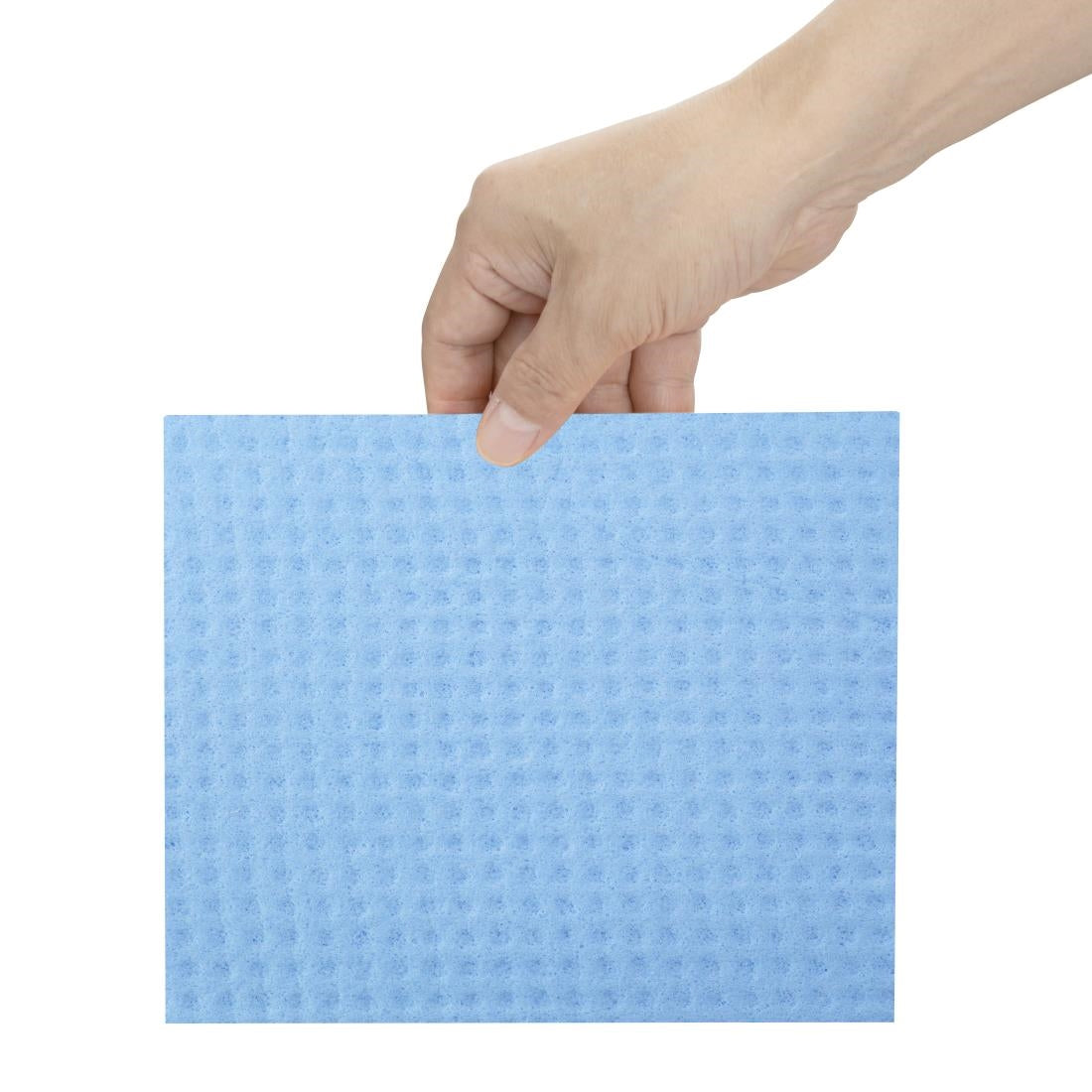 Jantex Sponge Cleaning Cloths - Blue (10 pack) (200(L)x175(W)mm | Pack Quantity: 10) • PAS-HX276