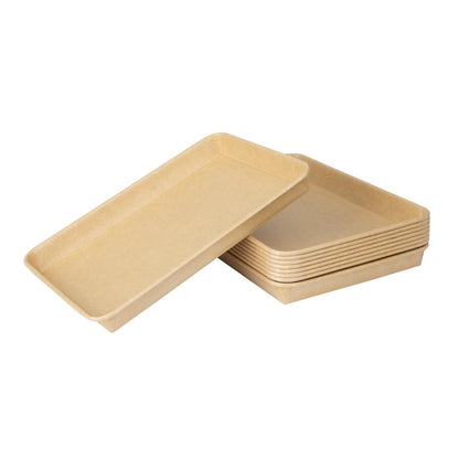 Fiesta Recyclable No.11 Platter/Tray Bases 255x181mm (300 Pack) (255(L)x181(W)mm | Pack Quantity: 300) • PAS-HX290