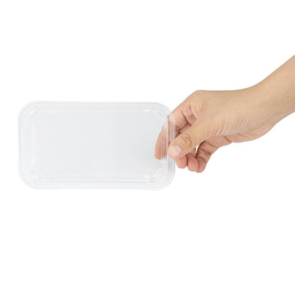 Fiesta Recyclable PET Lids for No.1 Platter/Tray Bases (300 Pack) (Compatible with No.1 Platter/Tray Bases (HX286) | Pack Quantity: 300) • PAS-HX291