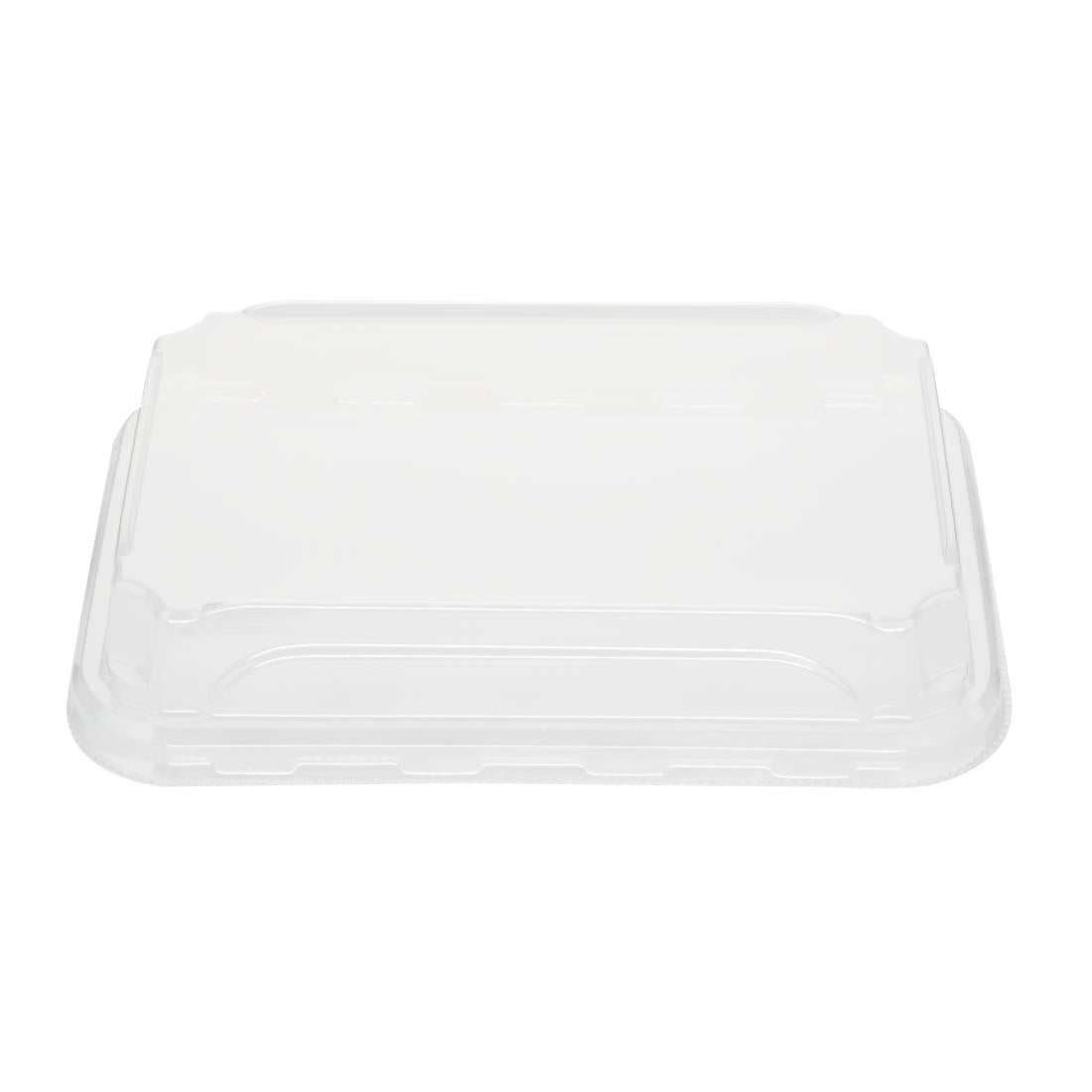 Fiesta Recyclable PET Lids for No.3 Platter/Tray Bases (300 Pack) (Compatible with No.3 Platter/Tray Bases (HX288) | Pack Quantity: 300) • PAS-HX293