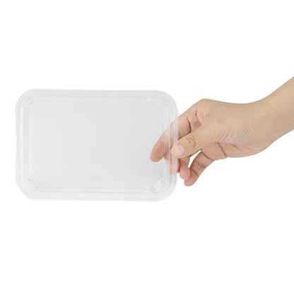 Fiesta Recyclable PET Lids for No.3 Platter/Tray Bases (300 Pack) (Compatible with No.3 Platter/Tray Bases (HX288) | Pack Quantity: 300) • PAS-HX293