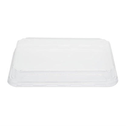 "Fiesta Recyclable PET Lids for No.7 Platter/Tray Bases (300 Pack)" (Compatible with No.7 Platter/Tray Bases (HX289)) • PAS-HX294