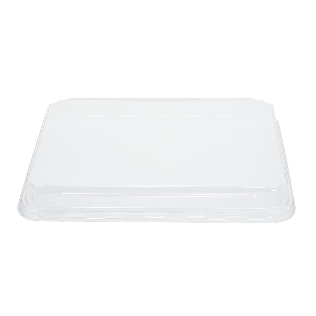 "Fiesta Recyclable PET Lids for No.11 Platter/Tray Bases (300 Pack)" (Compatible with No.11 Platter/Tray Bases (HX290)) • PAS-HX295