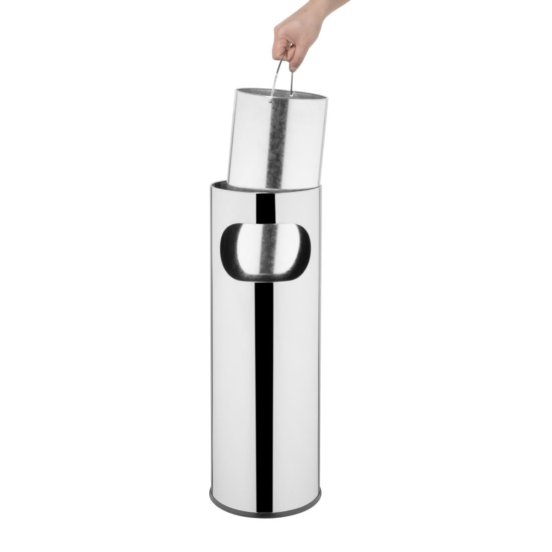Bolero Cigarette Bin 12Ltr (588(H)x209(Ø)mm | Capacity: 12Ltr) • PAS-HX296