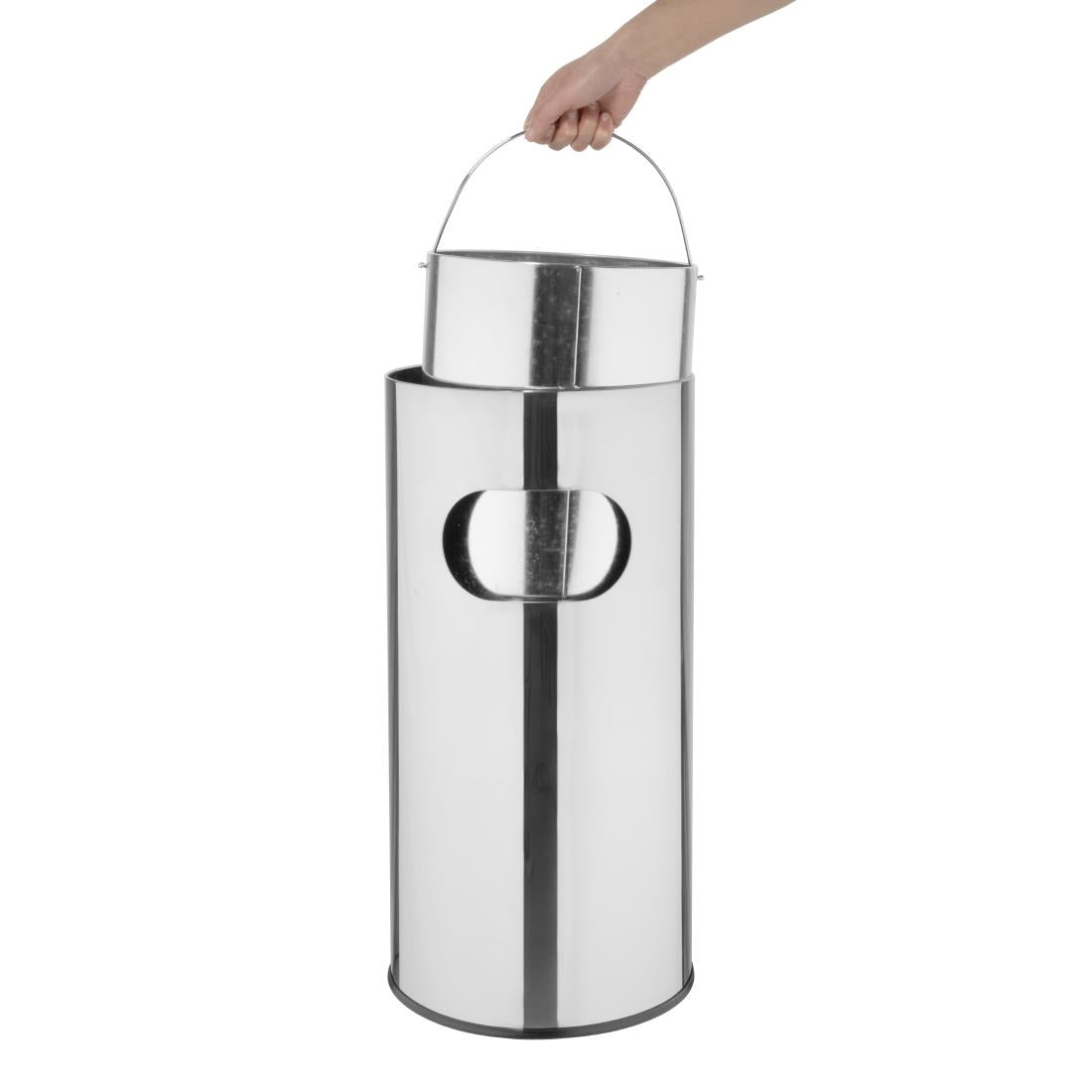 Bolero Cigarette Bin 30Ltr (606(H)x298(Ø)mm | Capacity: 30Ltr) • PAS-HX297
