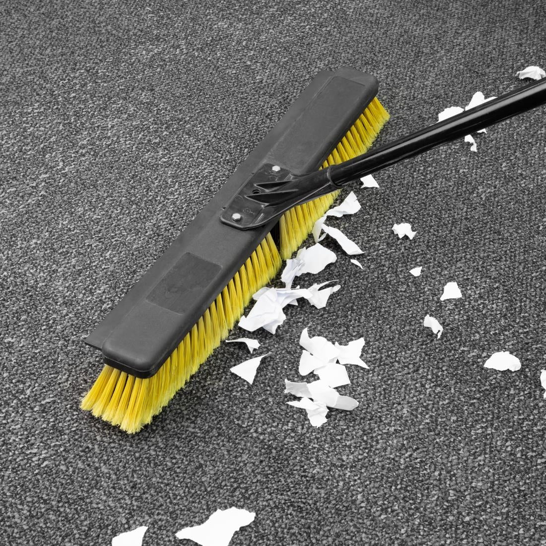 Jantex Heavy Duty Broom & Handle Set with Squeegee 24" • PAS-HX383