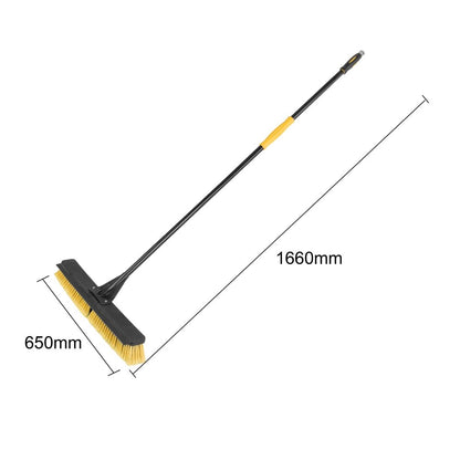 Jantex Heavy Duty Broom & Handle Set with Squeegee 24" • PAS-HX383