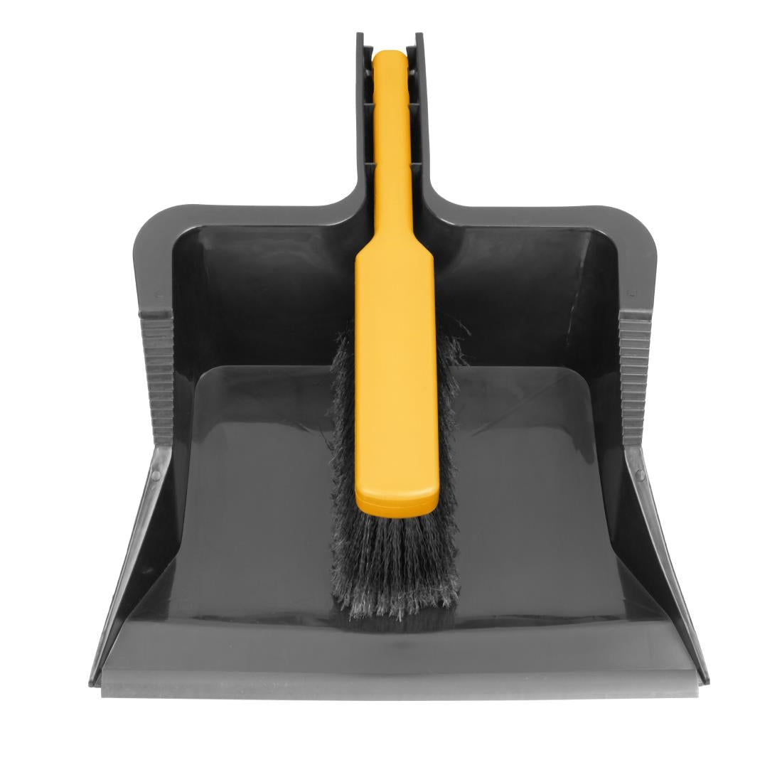 Jantex Heavy Duty Dustpan & Brush set (425(L)x312(W)mm | Suitable for heavy duty use) • PAS-HX384