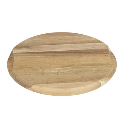 Olympia Round Acacia Wood Board for 200mm Dome 246x20mm (246(Ø)x20(H)mm | Fits 200(Ø)mm dome - HW798) • PAS-HX397