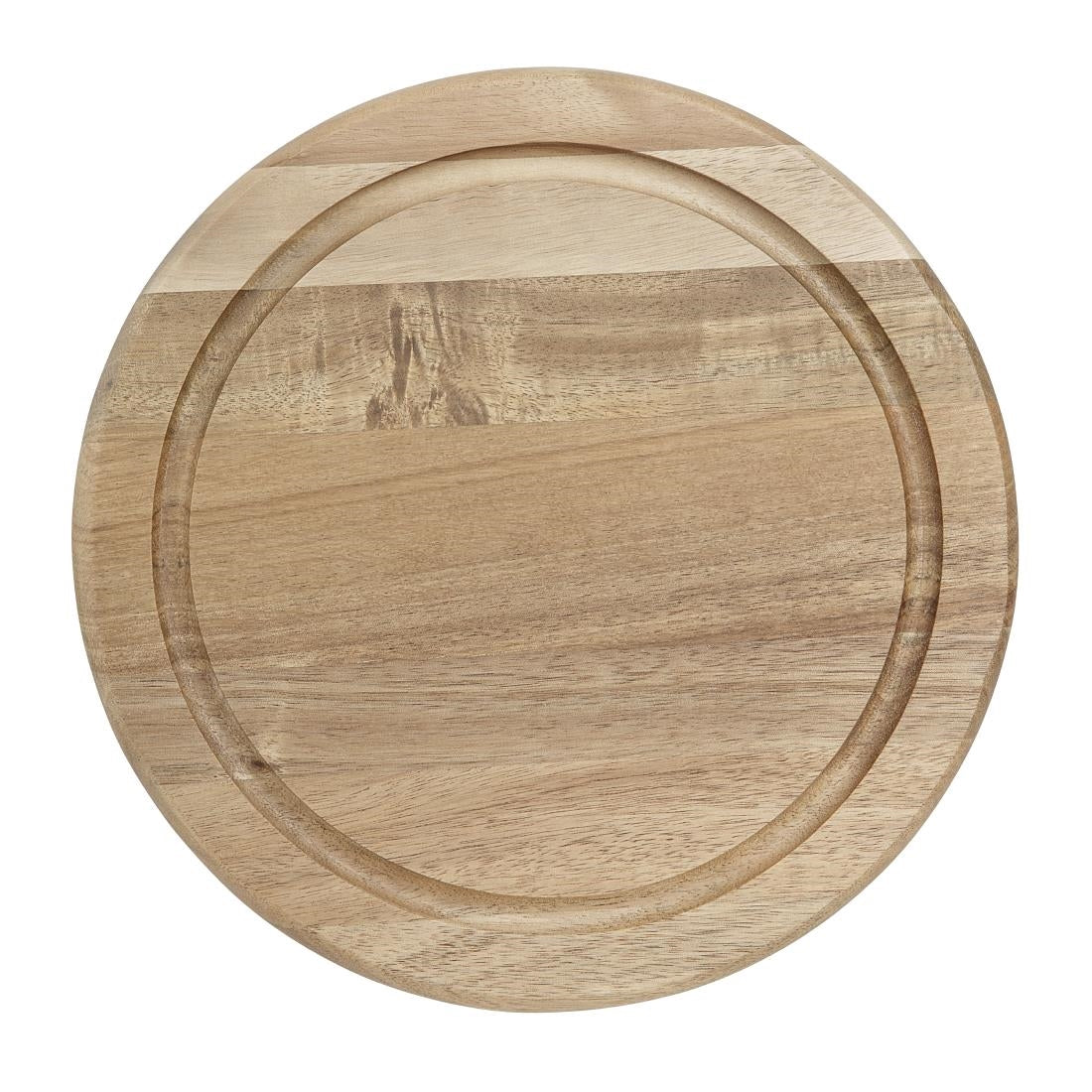Olympia Round Acacia Wood Board for 200mm Dome 246x20mm (246(Ø)x20(H)mm | Fits 200(Ø)mm dome - HW798) • PAS-HX397
