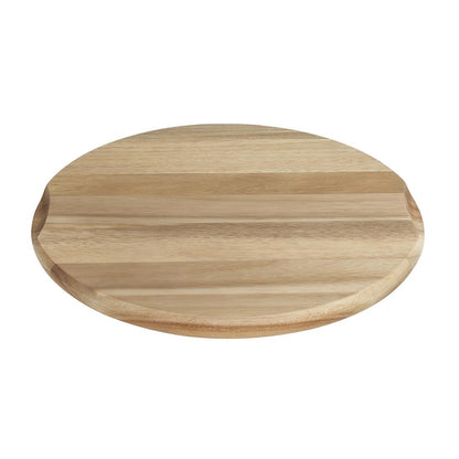 Olympia Round Acacia Wood Board for Dome 330x20mm (330(Ø)x20(H)mm | Fits 280(Ø)mm dome - CS014) • PAS-HX399