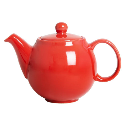 Olympia Café Teapot Red - 450ml (2 Pack) (450ml | Material: stoneware | Pack quantity: 2) • PAS-HX795
