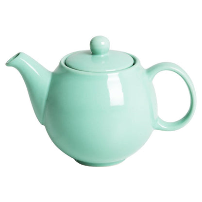 Olympia Café Teapot Aqua - 450ml (2 Pack) (450ml | Material: Stoneware | Pack Quantity: 2) • PAS-HX796