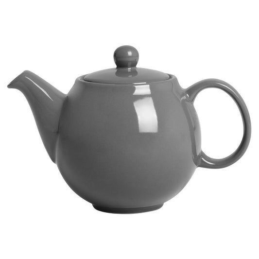 "Olympia Café Teapot Charcoal - 450ml (2 Pack)" (450ml | Material: Stoneware | Pack Quantity: 2) • PAS-HX797