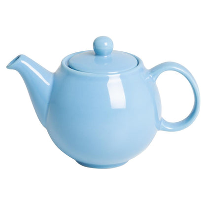 Olympia Café Teapot Blue - 450ml (2 Pack) (450ml | Material: stoneware | Pack quantity: 2) • PAS-HX798