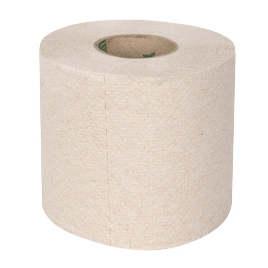 Jantex Green 100% Recycled Toilet Roll 2ply 320 Sheets (36 Pack) (320 Sheets Per Roll | 2ply Construction | Pack Quantity: 36) • PAS-HX932