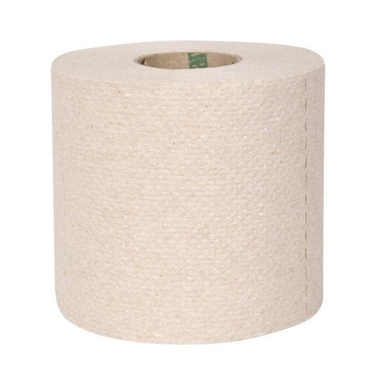 Jantex Green 100% Recycled Toilet Roll 3ply 260 Sheets (36 Pack) (260 Sheets Per Roll. 3ply Construction. Pack Quantity: 36) • PAS-HX933