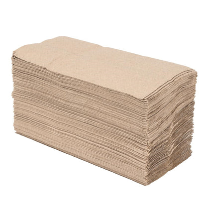 "Jantex Green 100% Recycled C Fold Hand Towels 2ply (2250 Sheets)" (2ply construction | C-fold design | Pack quantity: 2250 Sheets) • PAS-HX936