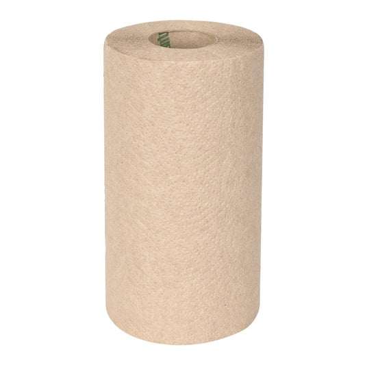 Jantex Green 100% Recycled Kitchen Roll 75 Sheets (24 Pack) (75 Sheets Per Roll | Pack Quantity: 24) • PAS-HX937