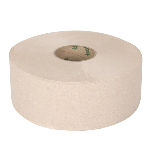 "Jantex Green 100% Recycled Jumbo Roll Refill 2ply 300m (6 Pack)" (300m of paper per roll | 2ply construction | Pack quantity: 6) • PAS-HX938