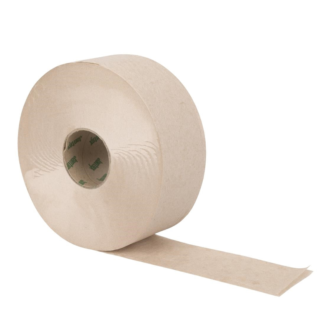 "Jantex Green 100% Recycled Jumbo Roll Refill 2ply 300m (6 Pack)" (300m of paper per roll | 2ply construction | Pack quantity: 6) • PAS-HX938