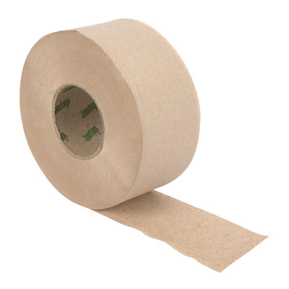 Jantex Green 100% Recycled Mini Jumbo Roll Refill 2ply - 150m (12 Pack) (150m of paper per roll | 2ply construction | Pack quantity: 12) • PAS-HX939
